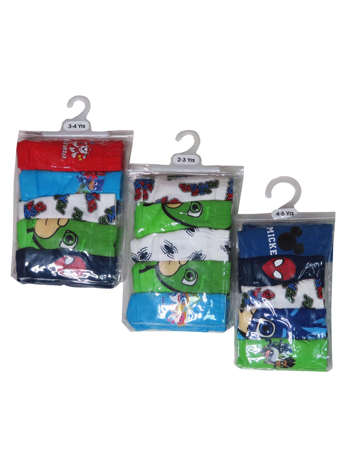 Boys 5 pcs pack Briefs