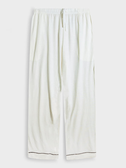 Ladies Sleepwear 4 Pc Set Off-White