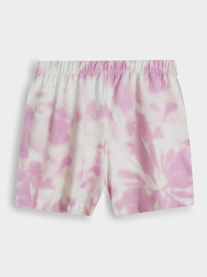 Ladies Tie n Dye Shorty Set