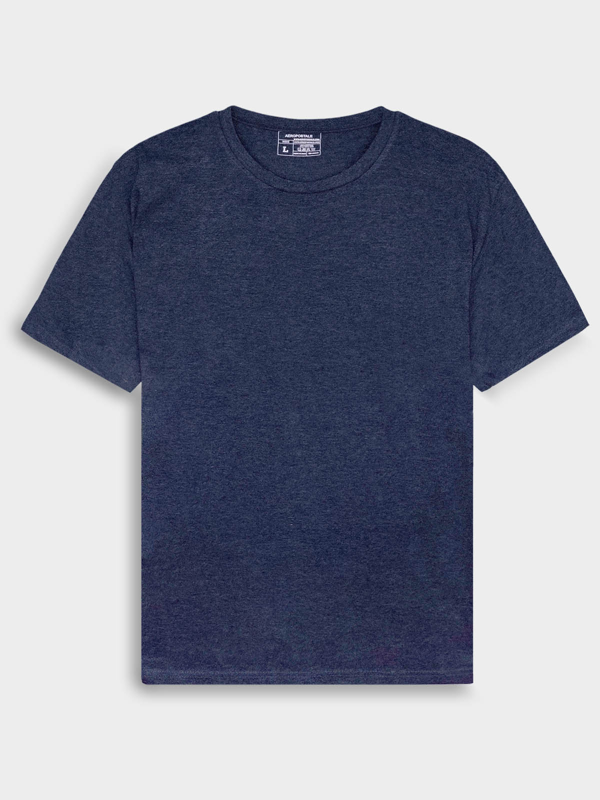 Mens Crew Neck Undershirt Navy
