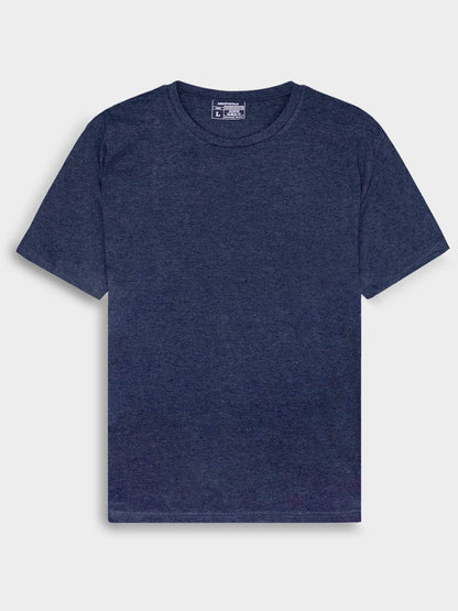 Mens Crew Neck Undershirt Navy