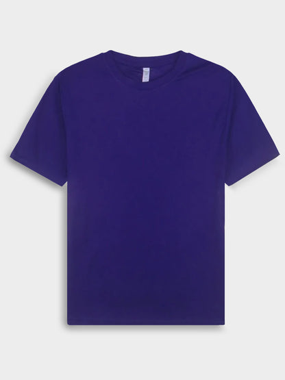 Mens Dry Fit T Shirt Purple