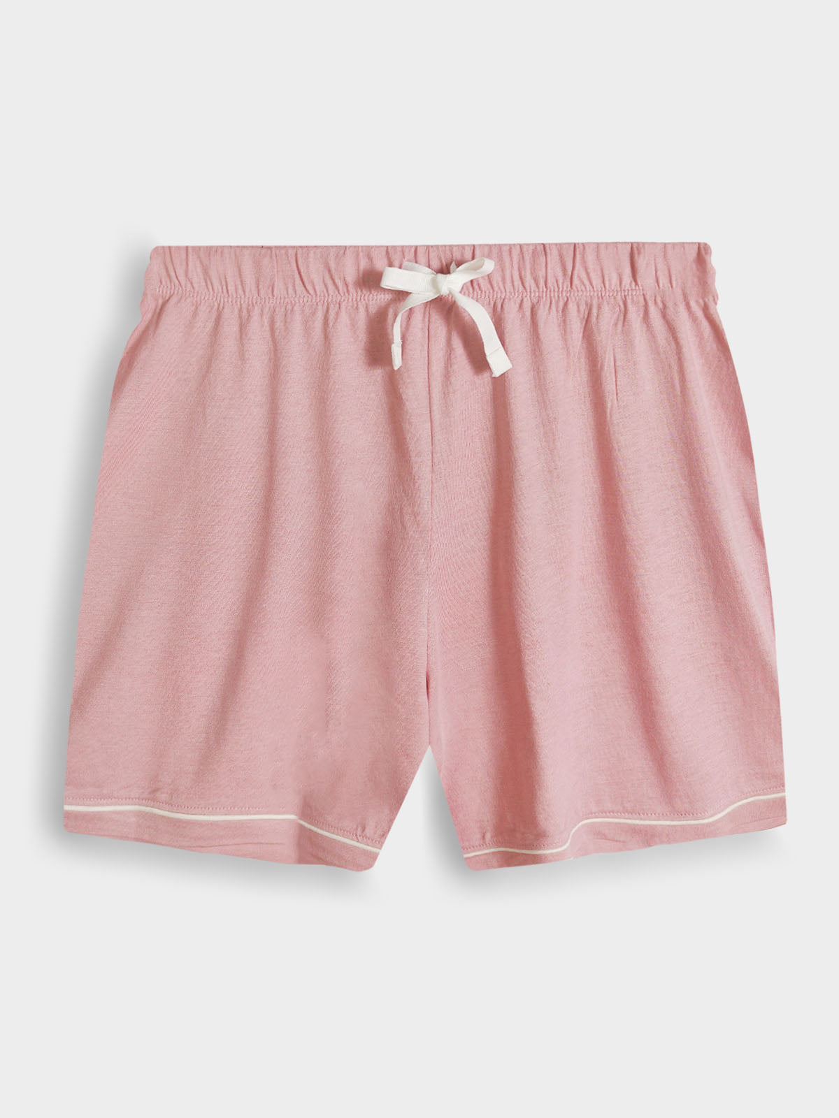 Ladies Sleepwear Shorty Set Pink