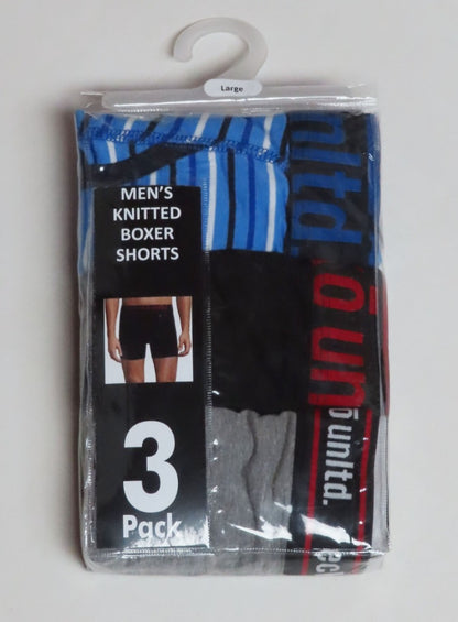 Mens Knit Boxer Shorts