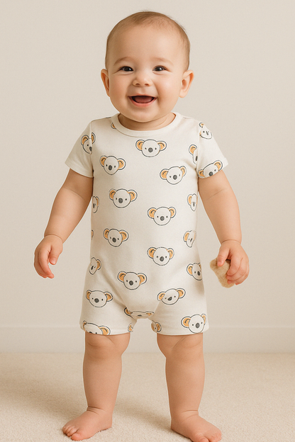 Baby Girls Printed Playsuits