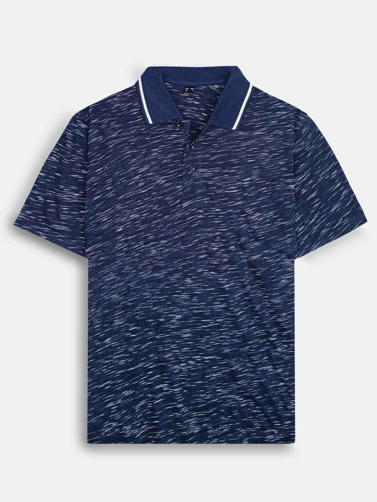 Mens Slub Knit Polo