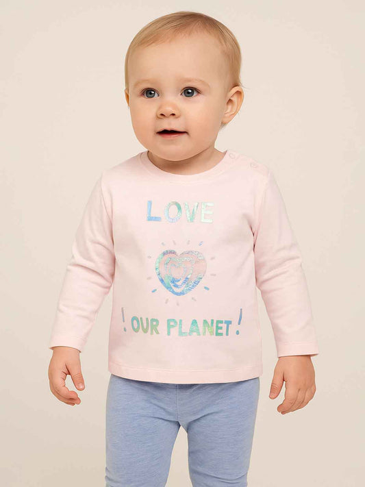 Baby Girls Printed T Shirt