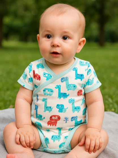 Baby S/S Printed Bodysuits
