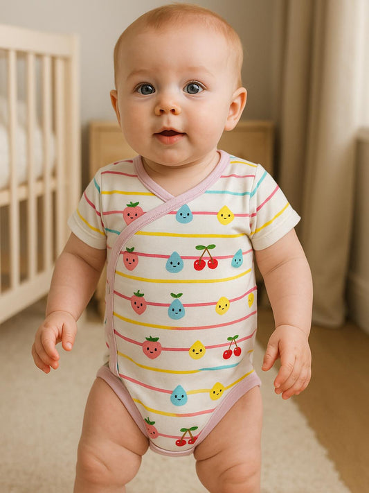 Baby S/S Printed Bodysuits