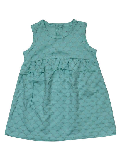 Baby Girls Glitter Printed Dress