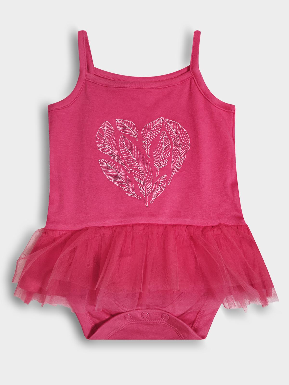 Baby Embroidrey Strappy Bodysuit