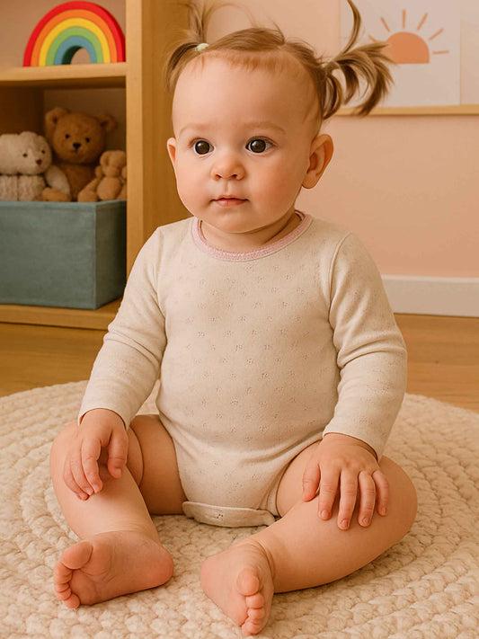 Baby Pointel Bodysuits