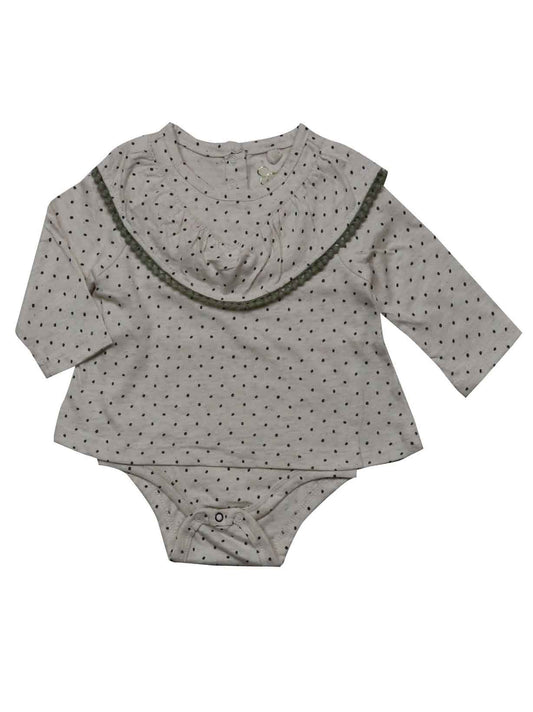 Baby Ruffle Neck Bodysuit