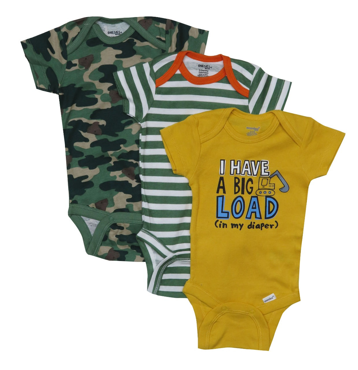 Baby 3 pack S/S Bodysuits