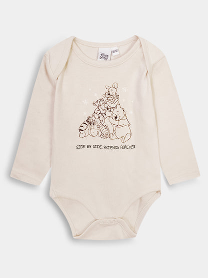 Baby Printed Cream Bodysuit