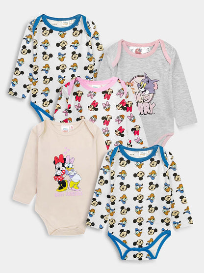 Baby Printed Bodysuits Mixed