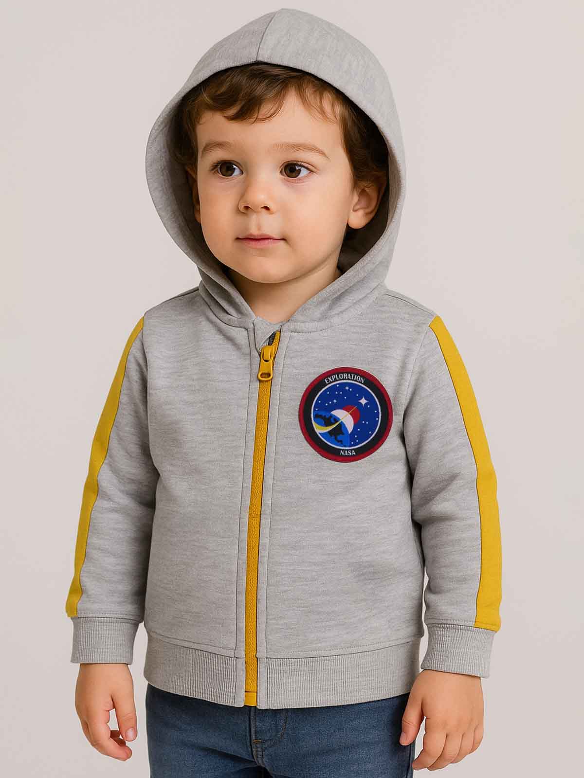 Baby Boys Full Zipper Sweatshirt