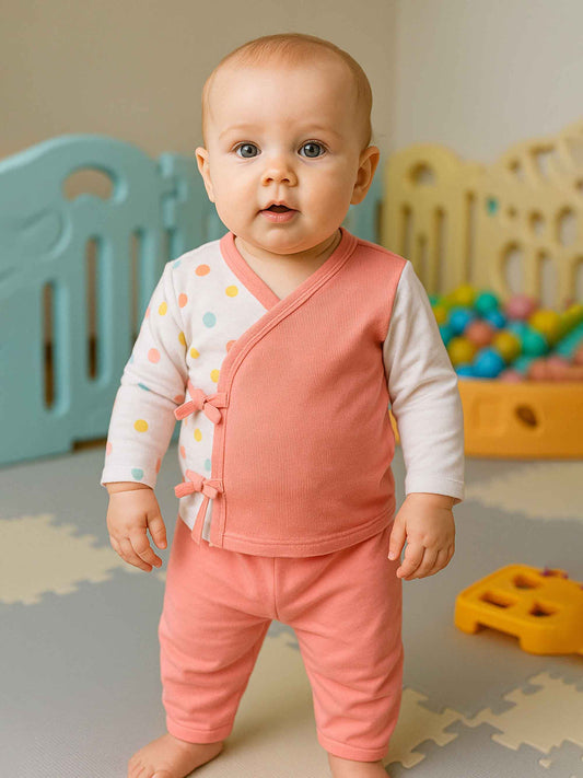 Baby Girls Printed Pyjama Set
