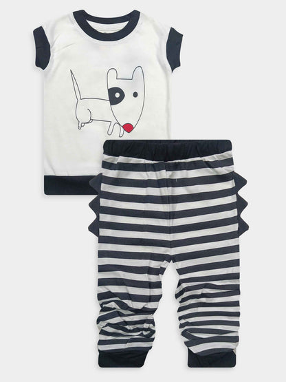 Baby Girls Printed Pyjama Set
