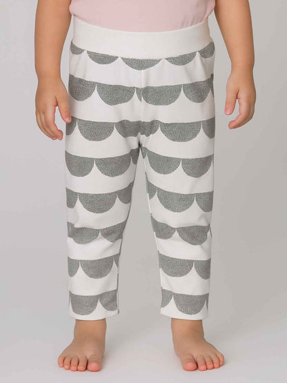 Baby Stretch Knit Pant Off White