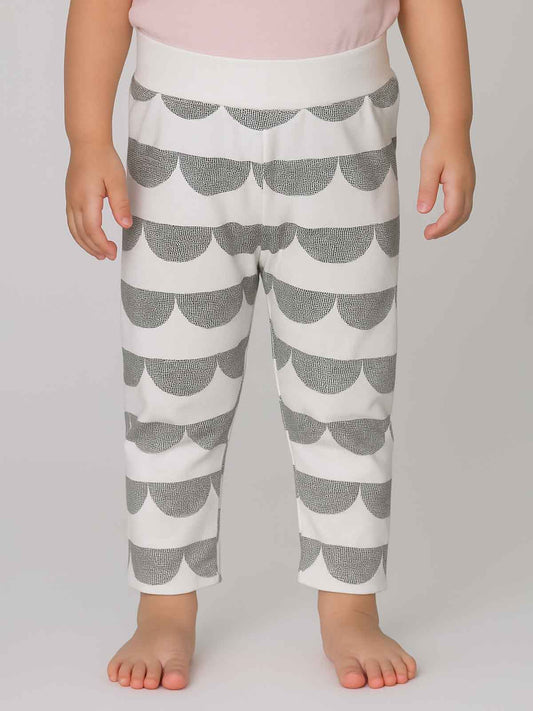 Baby Stretch Knit Pant Off White