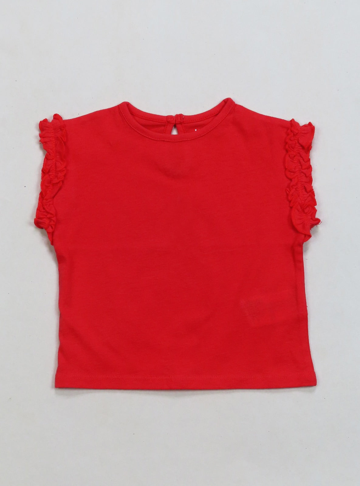 Baby Girls Printed T Shirt Red