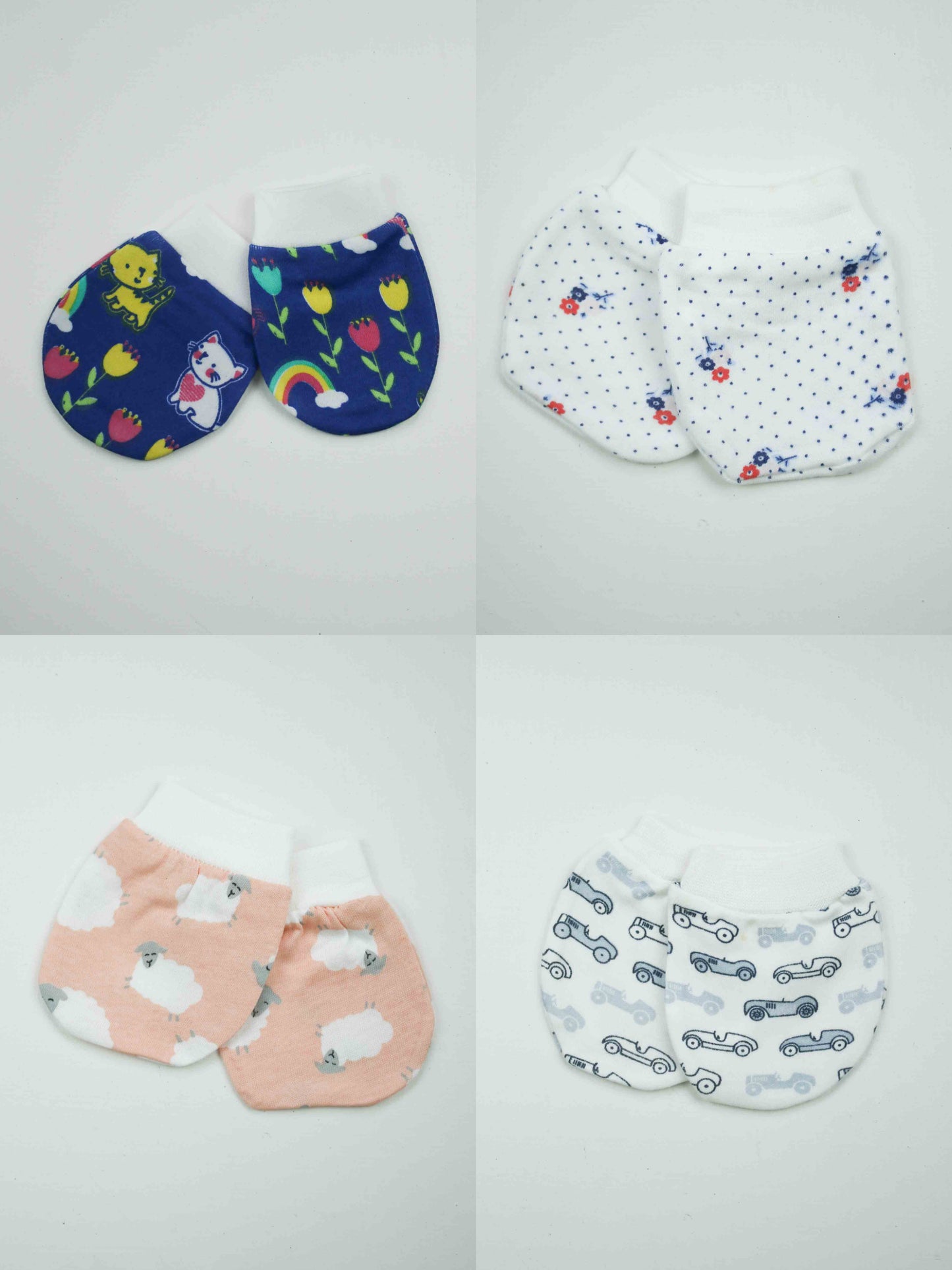 Baby Printed Mittens Pair