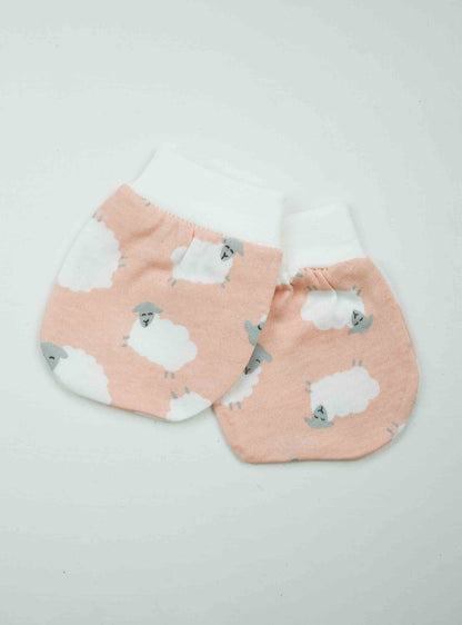 Baby Printed Mittens Pair