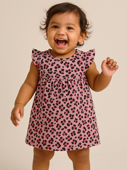 Baby Girls Printed Short Dress