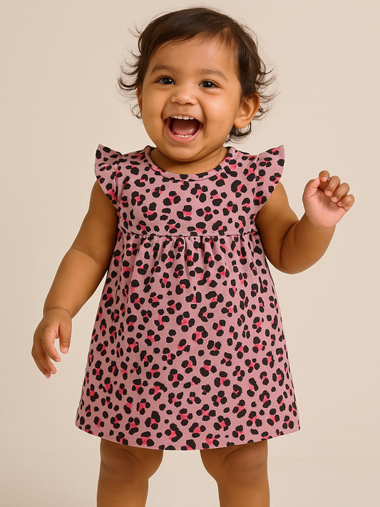 Baby Girls Printed Short Dress