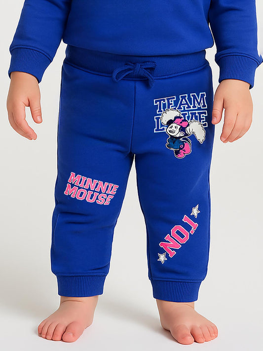 Baby Girls French Terry Blue Jogger