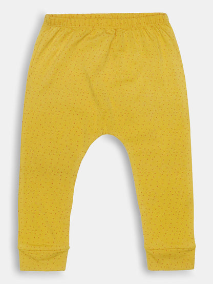 Baby Girls Stretch Mustard Legging