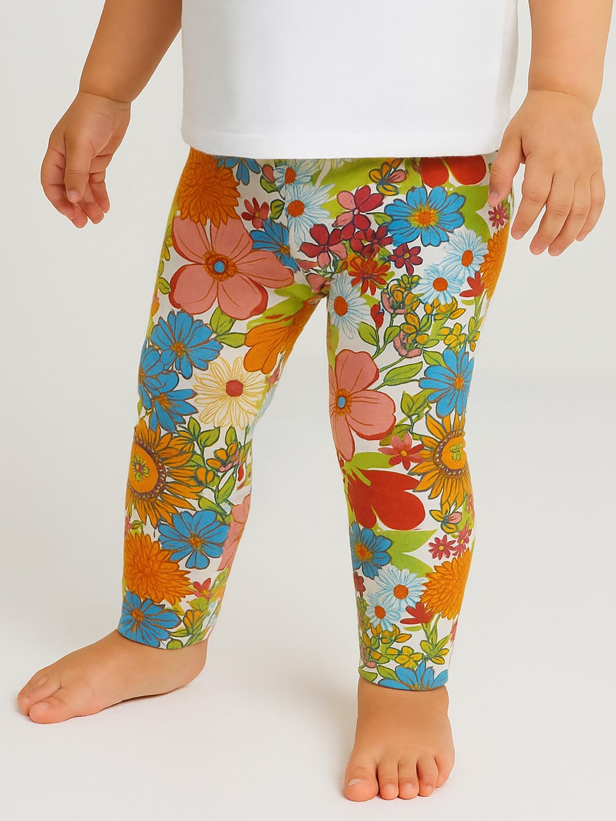 Baby Girls Stretch AOP Legging