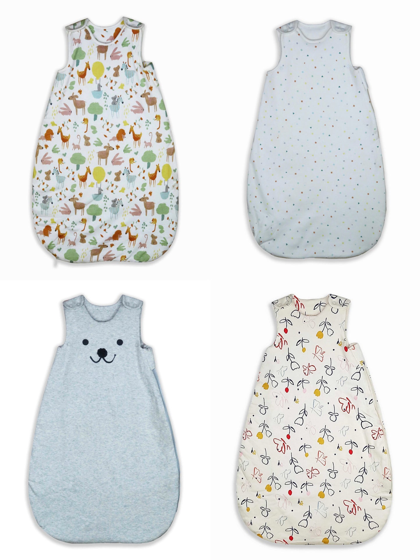 M&S Baby Quilted Sleeping Bags Mixed