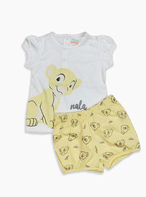 Baby Girls Shorty Set