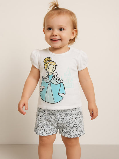 Baby Girls Shorty Set