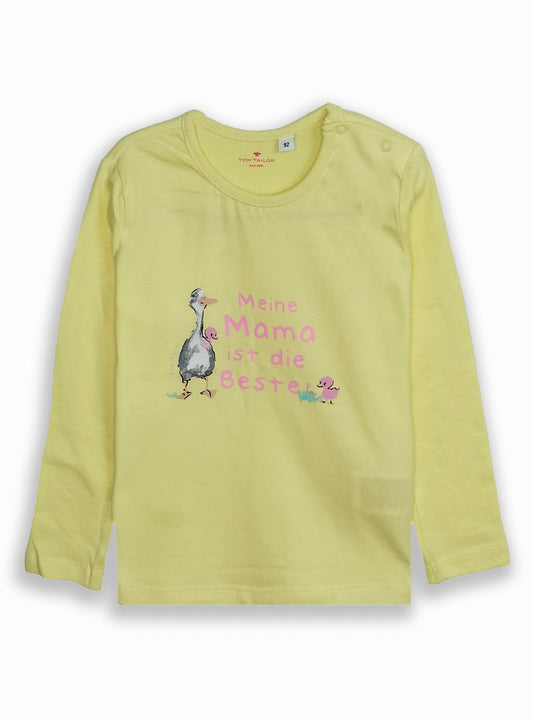 Baby Girls Yellow T Shirt