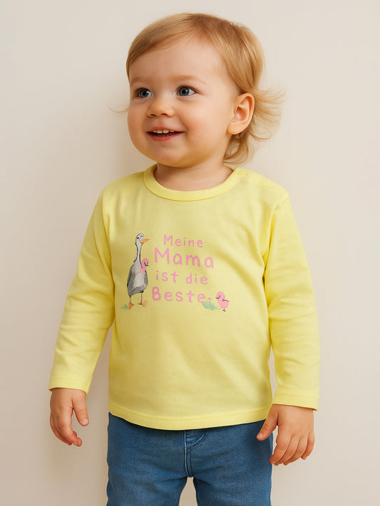 Baby Girls Yellow T Shirt