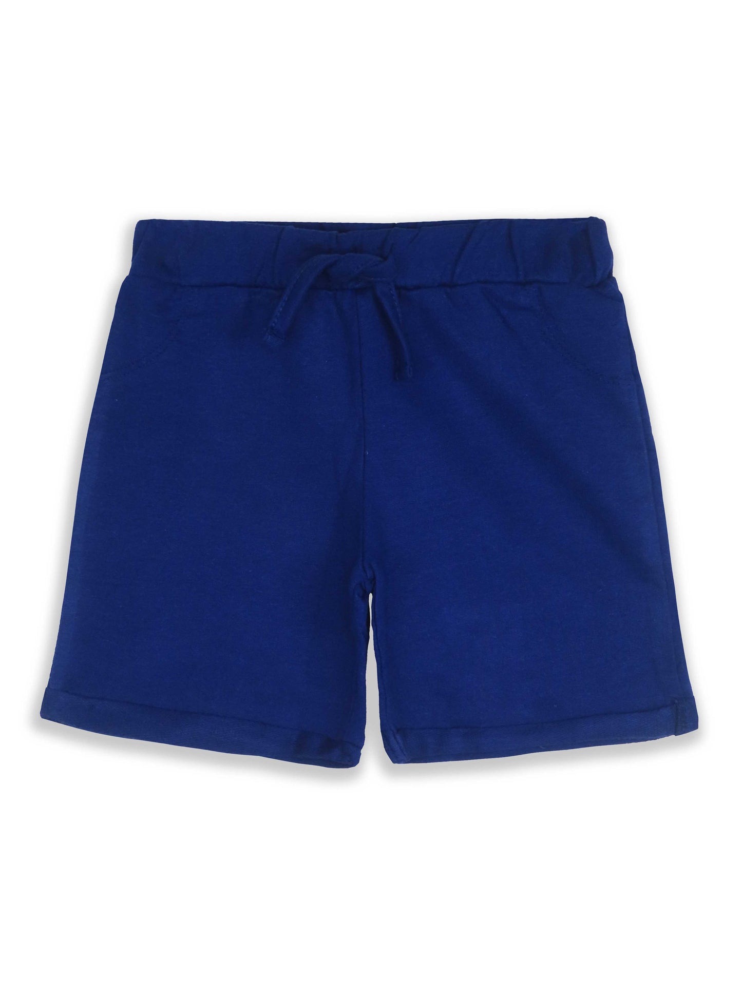 Baby Boys Knit Navy Shorts