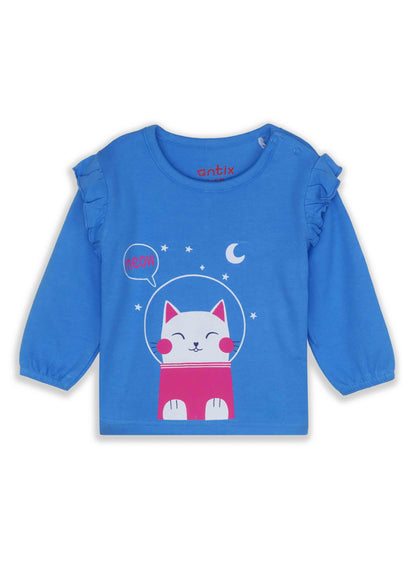 Baby Girls Printed Pyjama Set