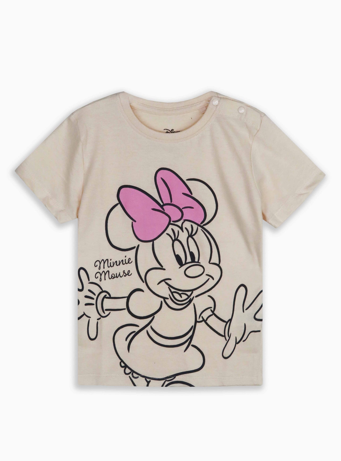 Baby Girls T Shirt Beige