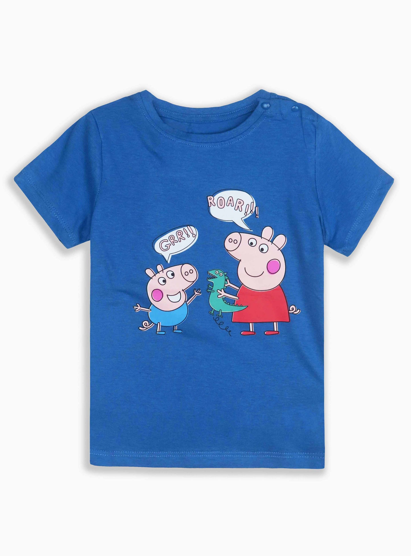 Boys Printed Blue T Shirt