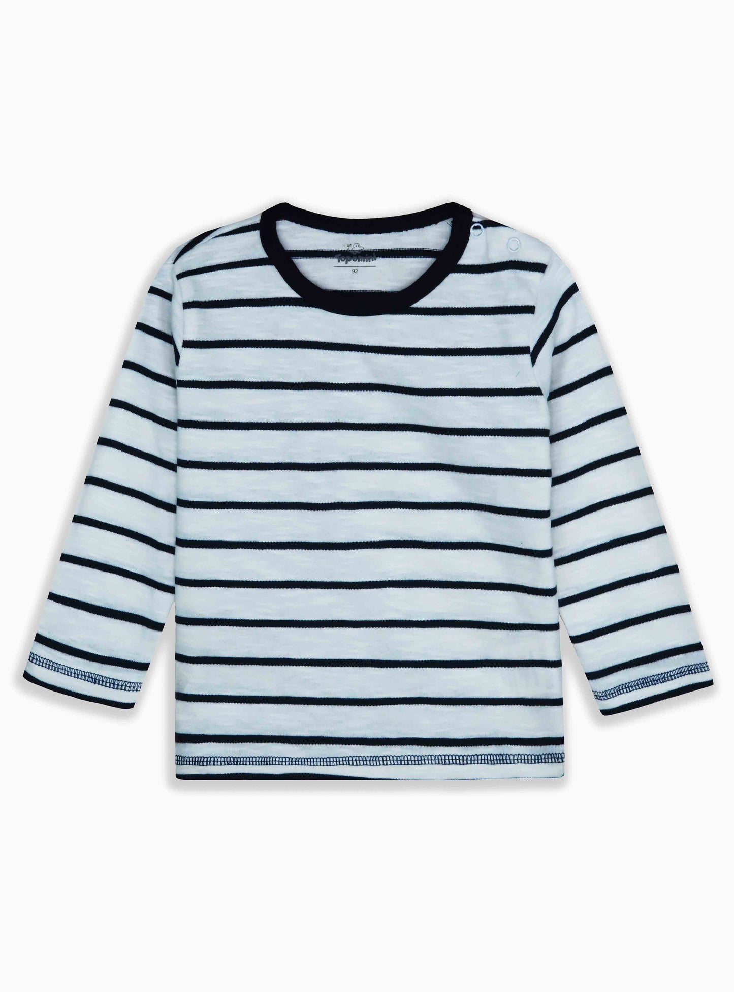 Baby Boys Long Sleeve Striped T Shirt