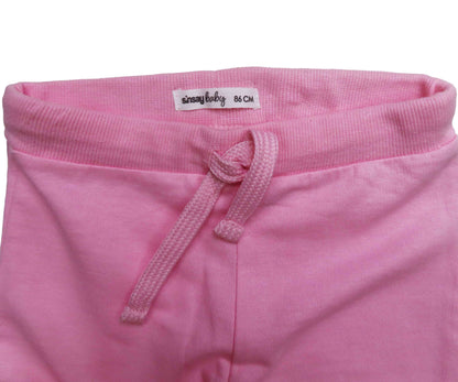 Baby Girls French Terry Pink Jogger