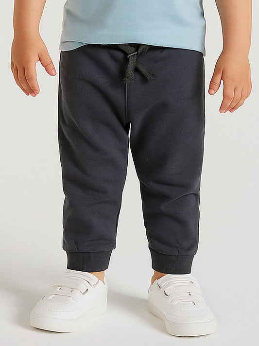 Baby Boys French Terry Grey Jogger