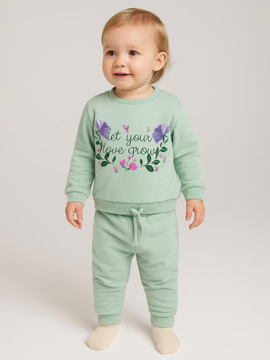 Baby Girls Winter 2 pc Set Mint