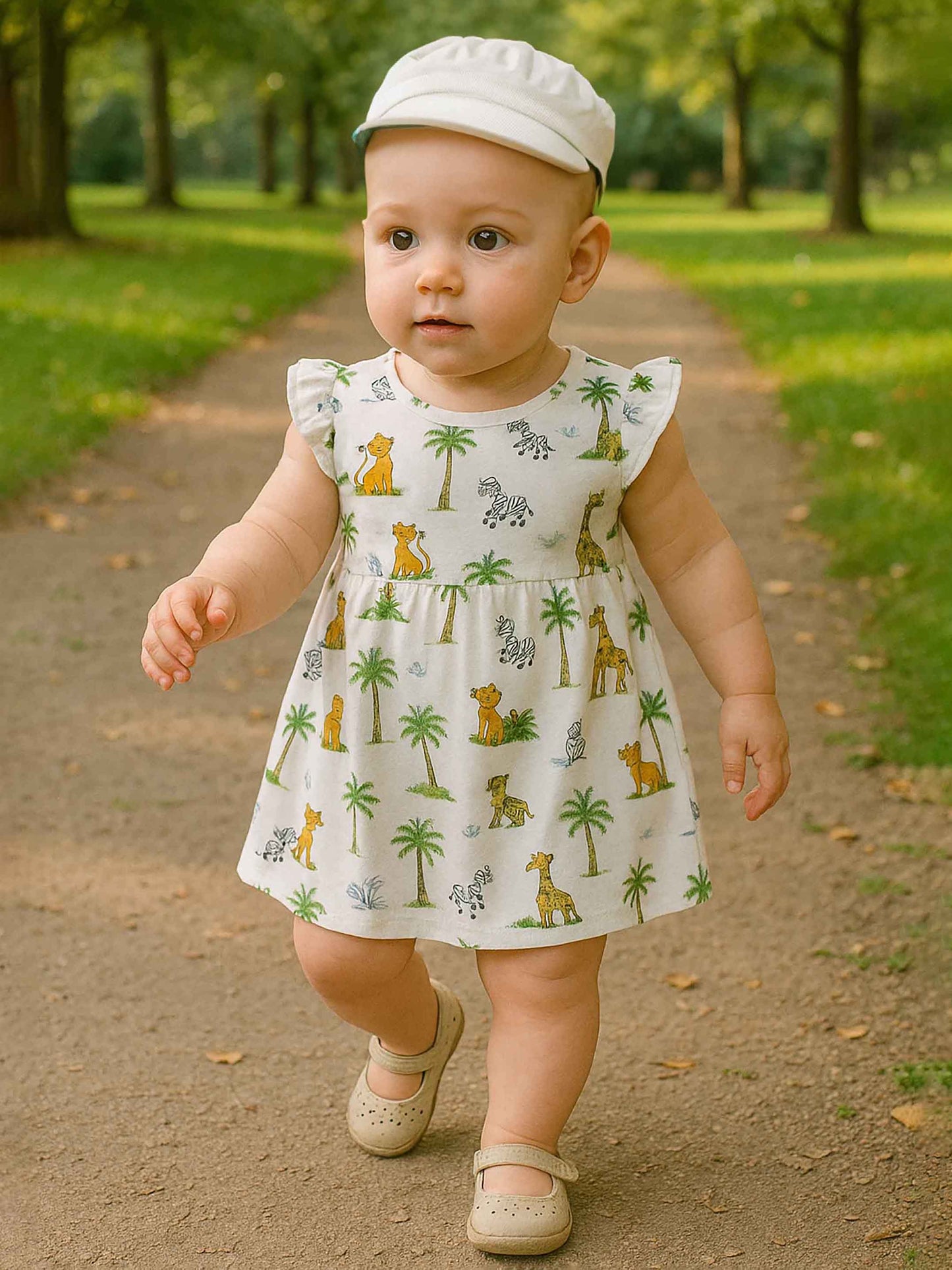 Baby Girls Printed Dress