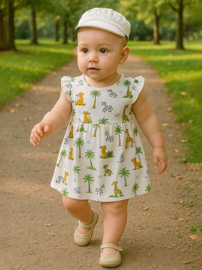 Baby Girls Printed Dress