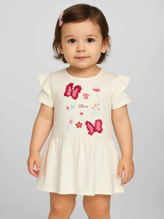 Baby Girls Applique Dress