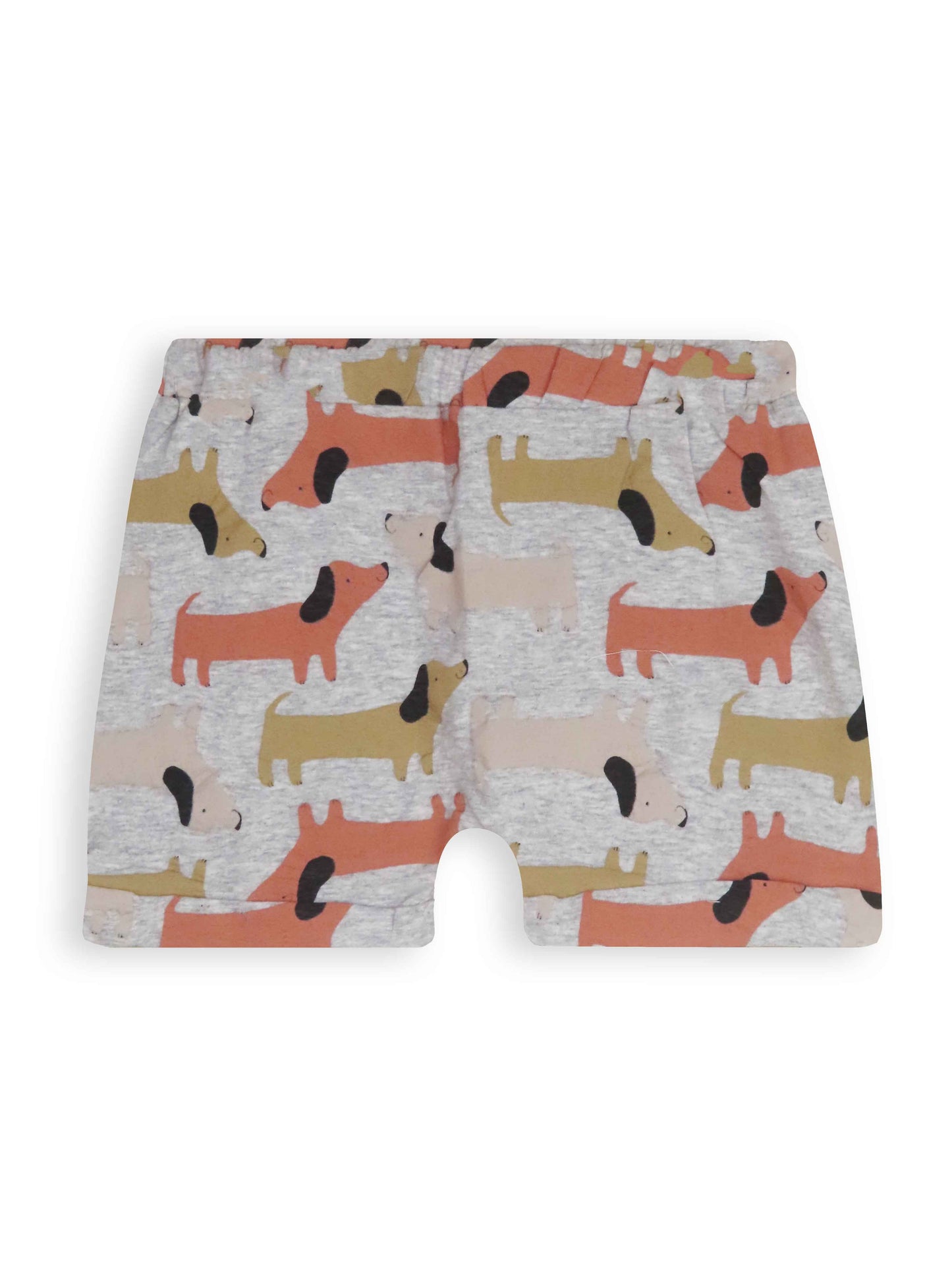 Baby Boys Melange AOP Knit Shorts